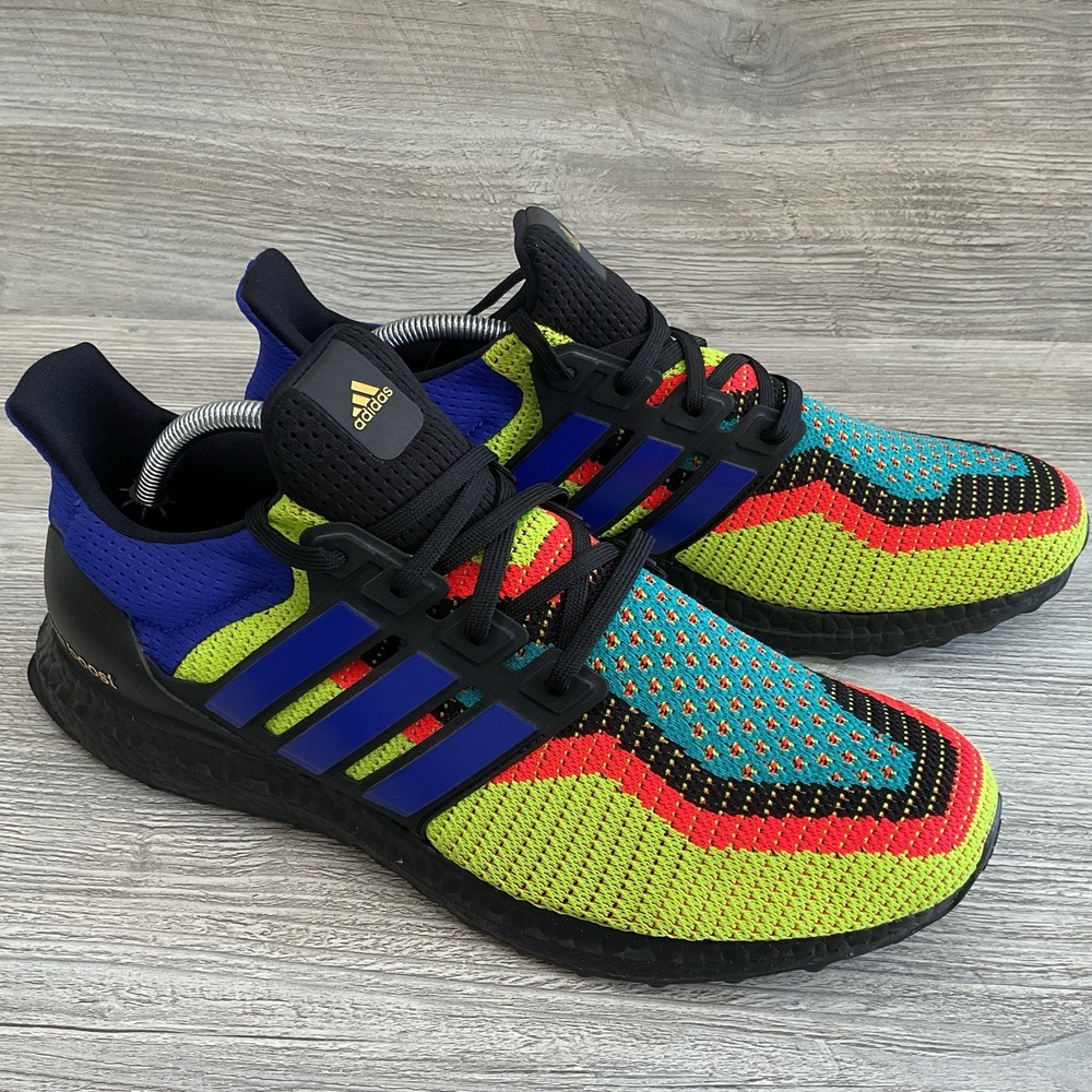 Adidas Ultraboost Shoes Mens US 10.5 Multicolour Low Top Running Sneakers FW8711